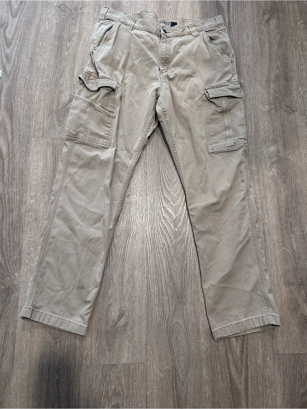 Carhartt Men's Cargo Pants in Light Khaki Size 36x32